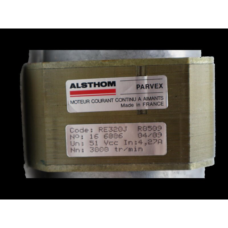 Alsthom RE320J R0509 Servomotor Motor 3000tr/min ABB BBC GEC Alstom