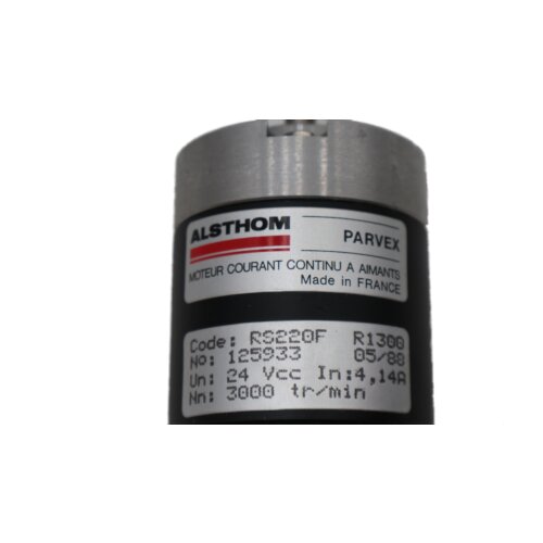 Alsthom RS220F R1300 Servomotor Motor 3000tr/min ABB BBC GEC Alstom