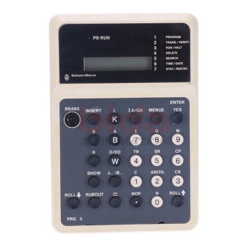 Kl&ouml;ckner Moeller PRG 3 Programmierger&auml;t programmer hand held