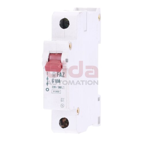 Kl&ouml;ckner Moeller FAZG 10 Flachautomat miniature circuit breaker Sch&uuml;tz G10A 1pol