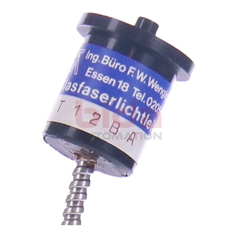Wenglor 1T12BA Glasfaserlichtleitkabel Sensor glass fiber optic cable