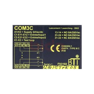 BTI COM3C Sicherheitsrelais Safety relay