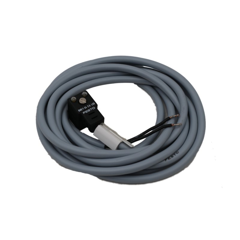 Festo KME-1-24-2,5-LED Steckdosenleitung Nr. 30943 outlet pipe Kabel cable