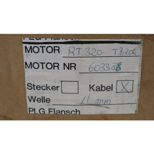 CEM Parvex RT320D R0532 Servomotor Motor TBN206 3000tr/min ABB BBC Alstom