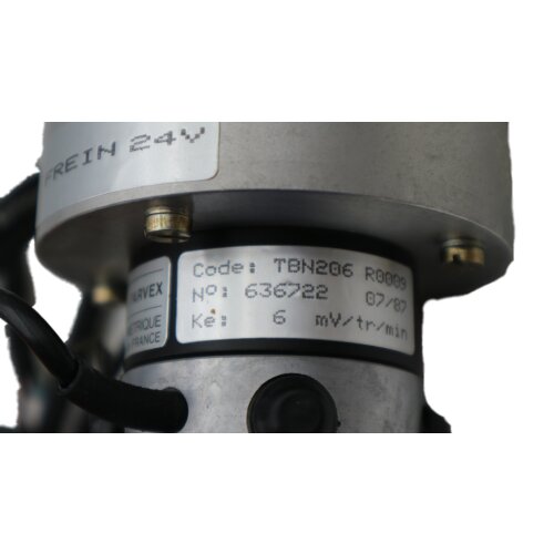Alsthom RE320F R0510 Servomotor Motor TBN206 3000tr/min ABB BBC Alstom