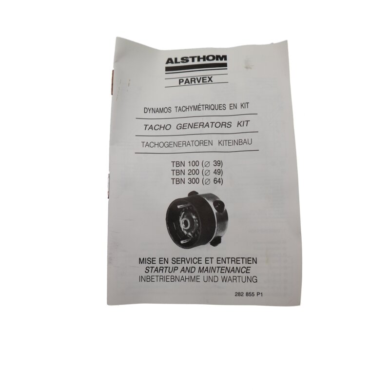 Alsthom RS130E R1100A Servomotor Motor TBN103 3000tr/min ABB BBC Alstom