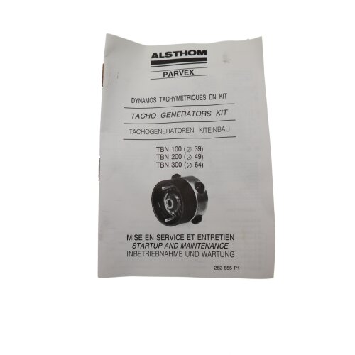 Alsthom RS130E R1100A Servomotor Motor TBN103 3000tr/min ABB BBC Alstom