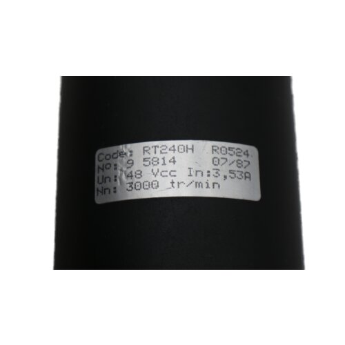 Alsthom RT240H R0524 Servomotor Motor TBN206 3000tr/min ABB BBC Alstom