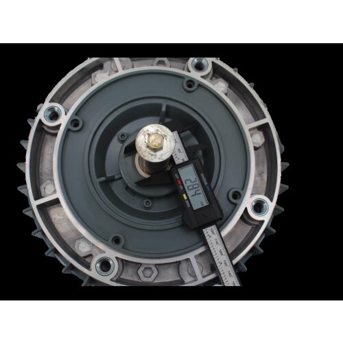 ABB Alsthom MC24P R0204 06/90 Vorschubmotor Ankerservomotor Servomotor 3 kW