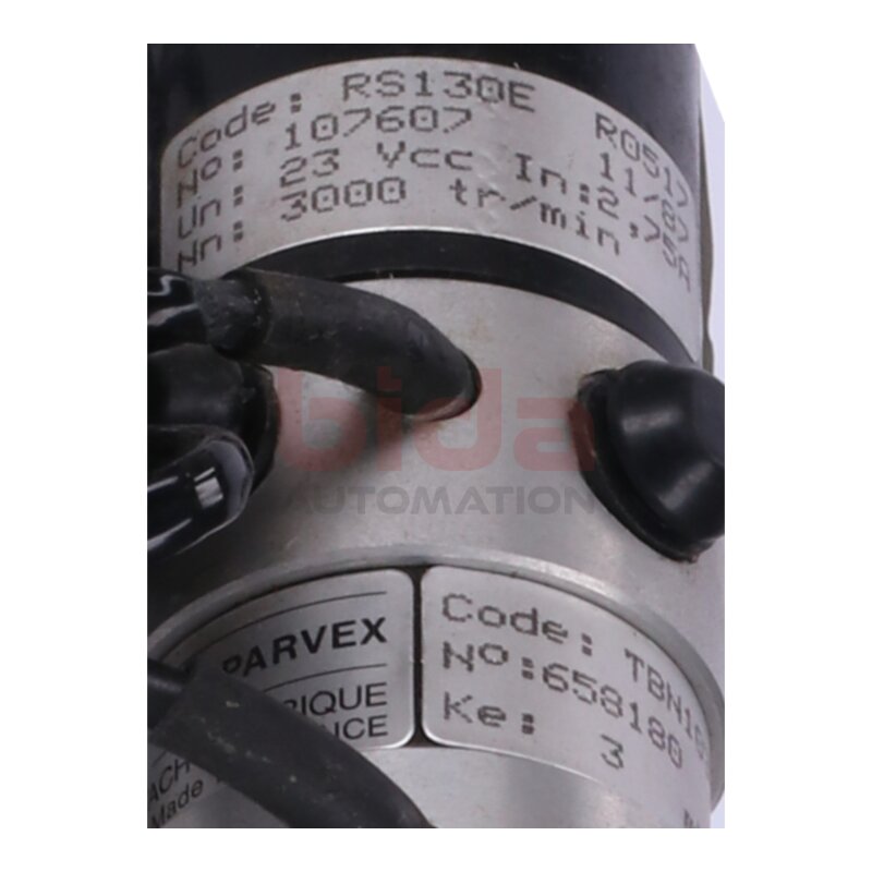 Alsthom RS130E R0517 Servomotor Motor TBN103 3000tr/min ABB BBC Alstom