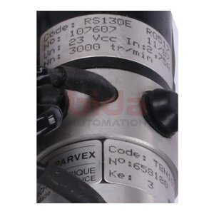Alsthom RS130E R0517 Servomotor Motor TBN103 3000tr/min...