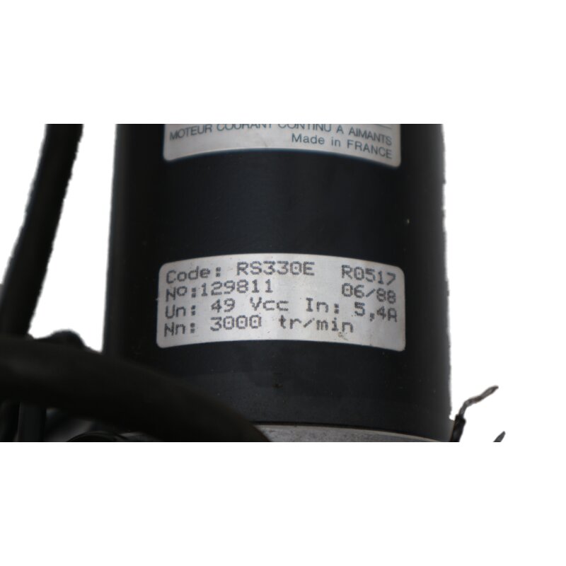 Alsthom RS330E R0517 Servomotor Motor TBN206 3000tr/min ABB BBC Alstom