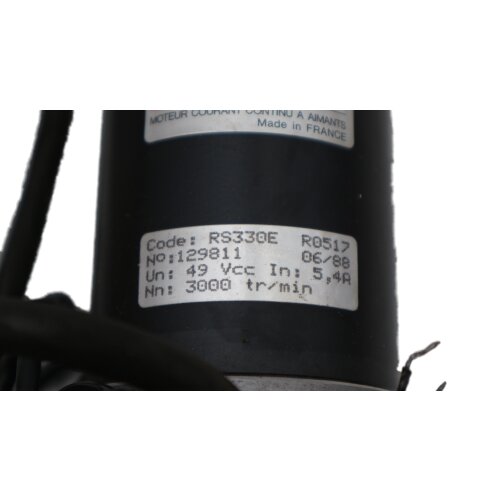 Alsthom RS330E R0517 Servomotor Motor TBN206 3000tr/min ABB BBC Alstom