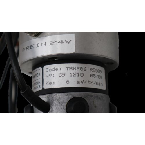 Alsthom RS330E R0517 Servomotor Motor TBN206 3000tr/min ABB BBC Alstom