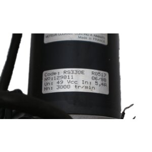 Alsthom RS330E R0517 Servomotor Motor TBN206 3000tr/min...