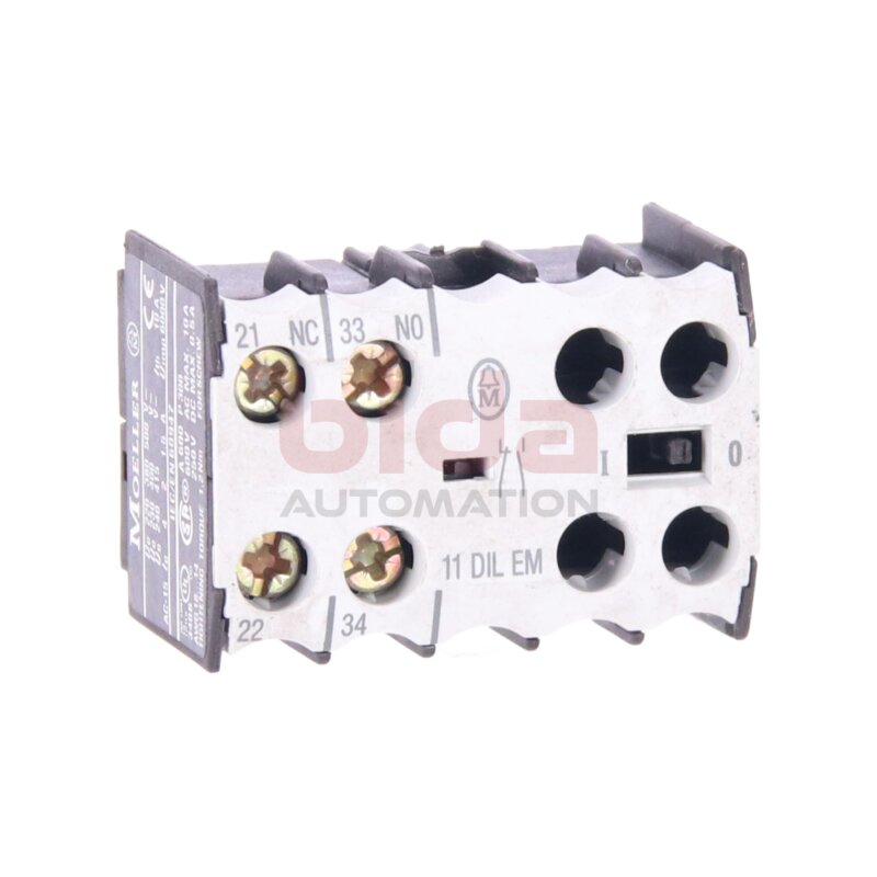Kl&ouml;ckner Moeller 11 DIL EM Hilfssch&uuml;tz Sch&uuml;tz contactor relay 11DILEM
