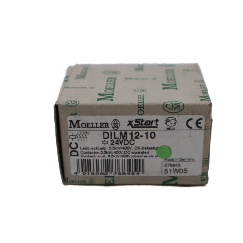Kl&ouml;ckner Moeller DIL M12-10 Sch&uuml;tz Leistungssch&uuml;tz contactor relay DILM12-10