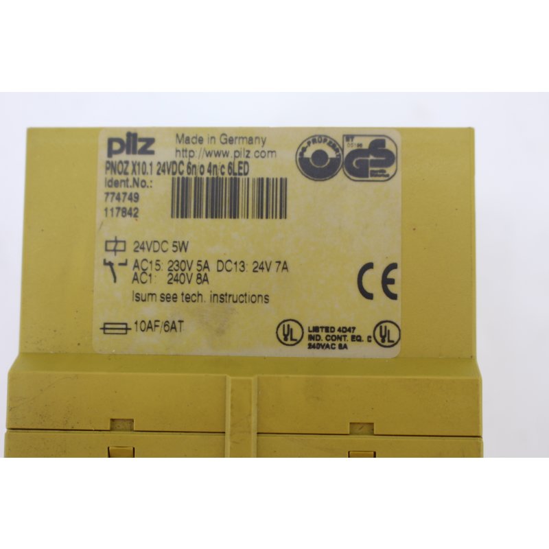 Pilz PNOZ X10.1 Sicherheitsschaltgerät Safety switchgear