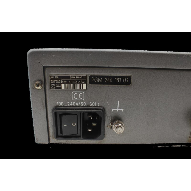 Heidenhain ND 220 Id.Nr. 284 047 11 Messwertanzeige Measurement display 240V