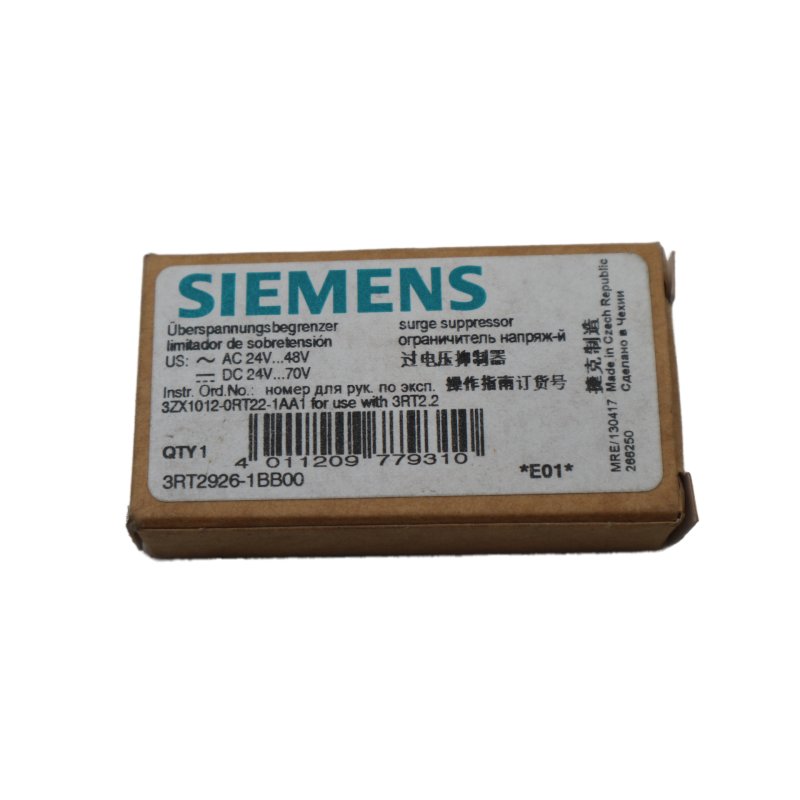 Siemens 3RT2926-1BB00 &Uuml;berspannungsbegrenzer surge suppressor