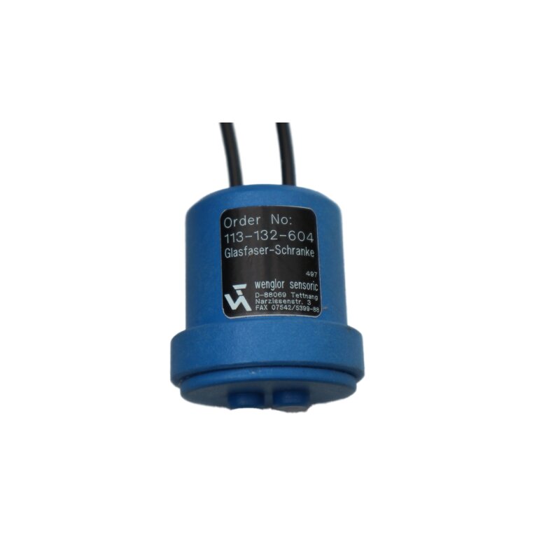 Wenglor 113-123-604 Glasfaser-Schranke fiberglass barrier Lichtleitkabel