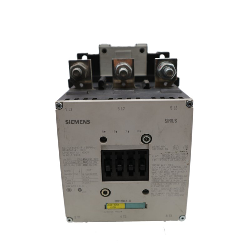 Siemens Sirius 3RT1066-6AB36 Sch&uuml;tz contactor Leistungssch&uuml;tz 160kW 400V