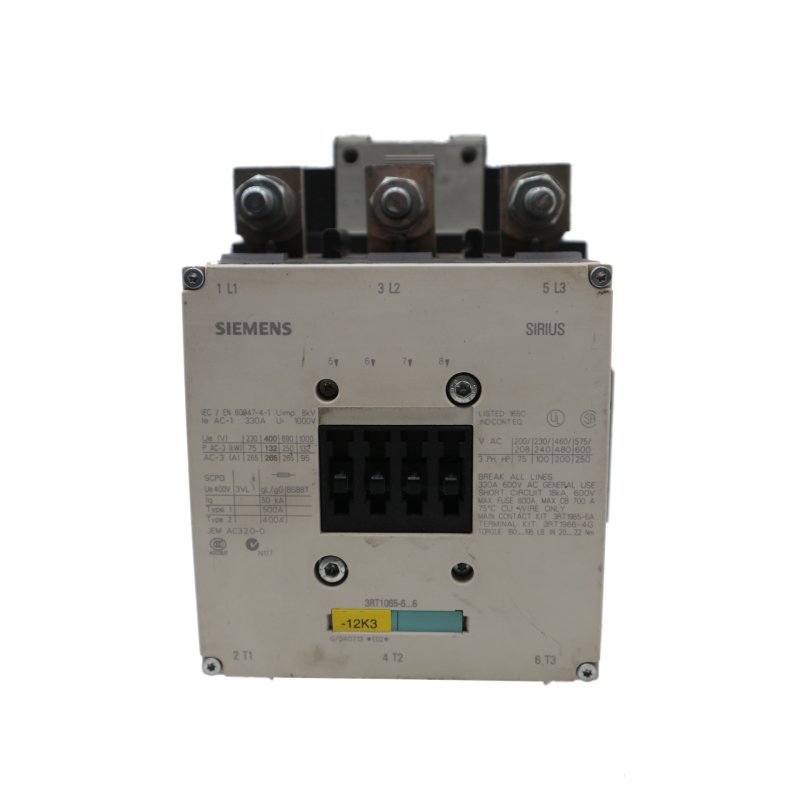 Siemens Sirius 3RT1065-6AP36 Sch&uuml;tz contactor Leistungssch&uuml;tz 132kW 400V