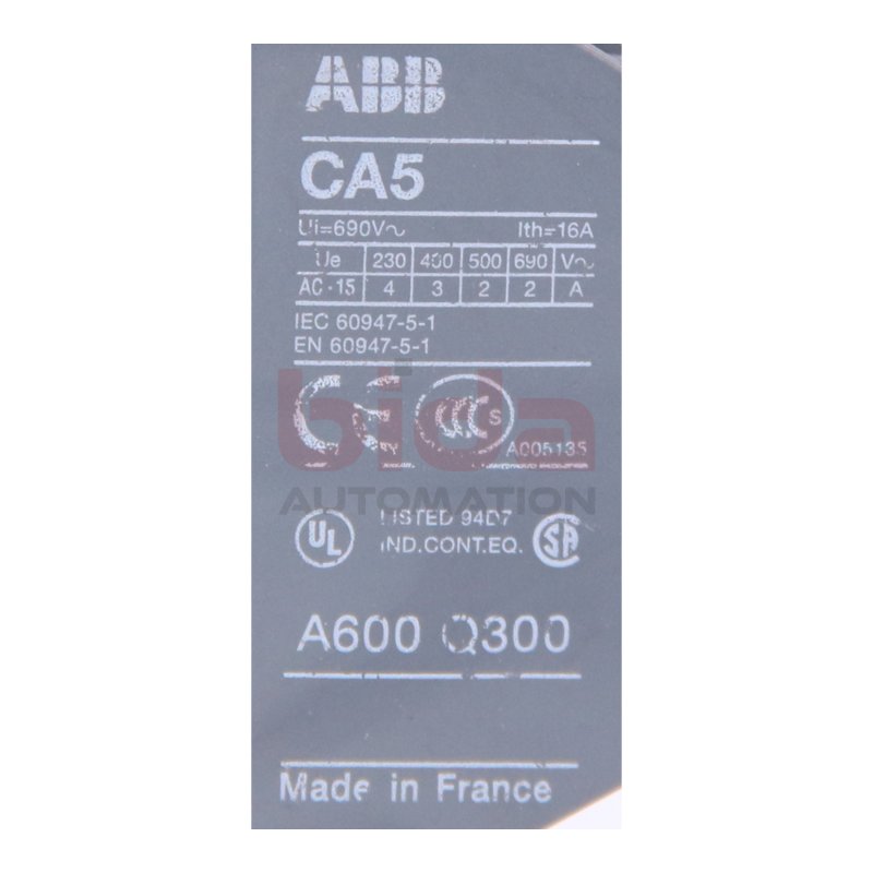 ABB CA5-31E Hilfsschalterblock auxiliary contact block Hilfsschalter
