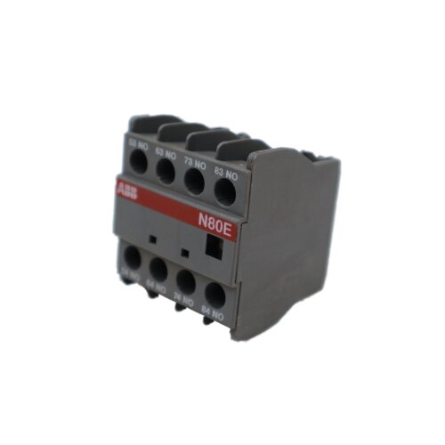 ABB N80E Hilfsschalterblock auxiliary contact block Hilfsschalter