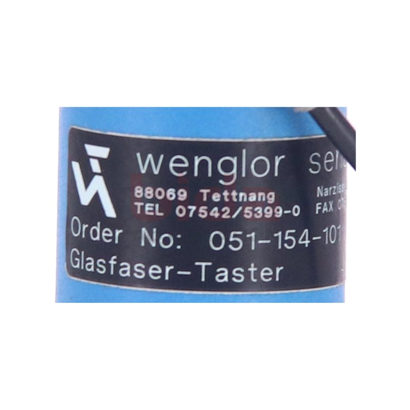Wenglor 051-154-101 Lichtleitkabel optical cable Glasfaser-Taster button