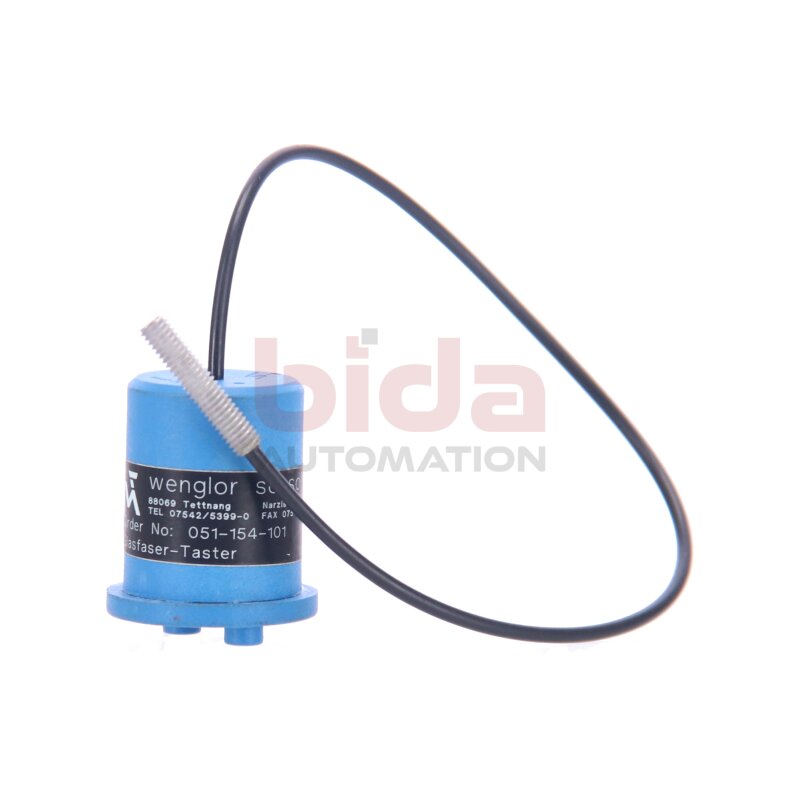 Wenglor 051-154-101 Lichtleitkabel optical cable Glasfaser-Taster button
