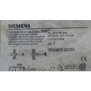 Siemens 3RG4013-3AG01 Induktiver Sensor inductive sensor...