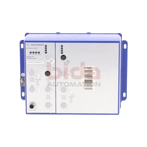 Hirschmann Octopus OS20 Ethernet Switch 000800T5T5T5-TBBY999GMSE3S04.1.02