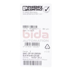Phoenix Contact 1507382 Sensorkabel...