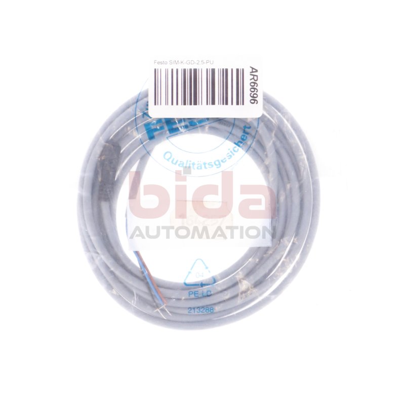 Festo SIM-K-GD-2,5-PU Verbindungsleitung Nr. 164257 Steckdosenkabel Kabel cable