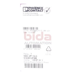 Phoenix Contact 1507311 Contact Bus-Systemkabel 10m...