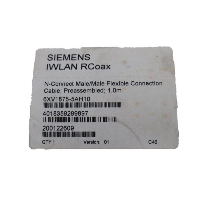 Siemens 6XV1875-5AH10 Verbindungsleitung IWLAN RCoax 1m Kabel cable