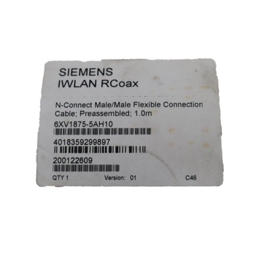 Siemens 6XV1875-5AH10 Verbindungsleitung IWLAN RCoax 1m Kabel cable