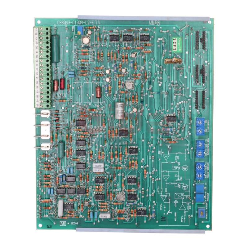 Siemens C98043-A1004-L2-E11 Simoreg Board Platine Interface Karte card Vorschub