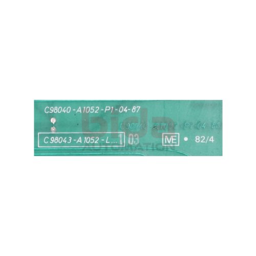 Siemens C98043-A1052-L103 Simoreg Board Platine Interface Karte card