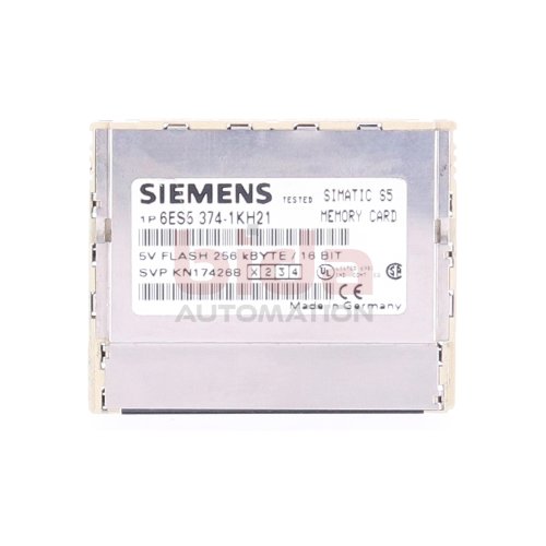 Siemens 6ES5 374-1KH21 Simatic S5 Memory Card 5V Flash 256 kByte 16 BIT Speicherkarte