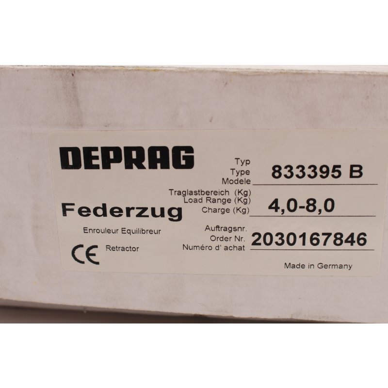 DEPRAG 833395 B Federzug Retractor 4-8 kg 21330234