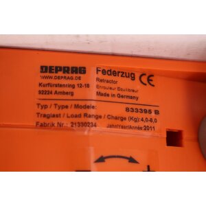 DEPRAG 833395 B Federzug Retractor 4-8 kg 21330234