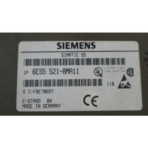 Siemens Simatic S5 6ES5 521-8MA11 CP521 Printer Interface Druckerschnittstelle