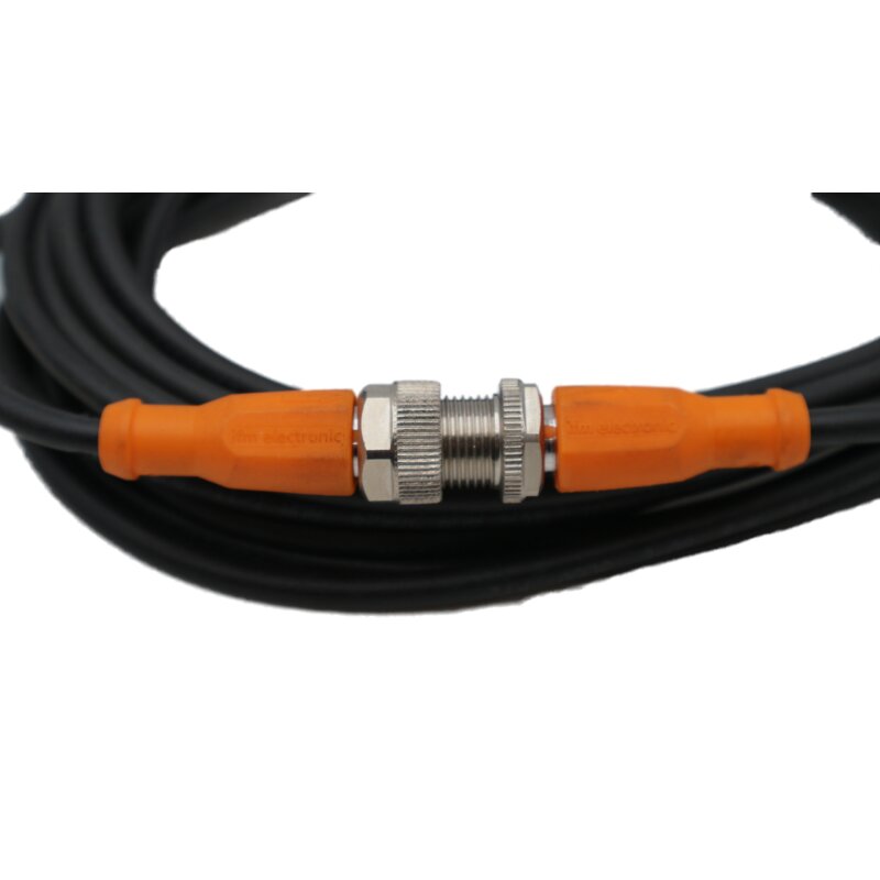 ifm electronic EVC014 Kabel 5m Verbindungskabel connecting cable M12 Stecker