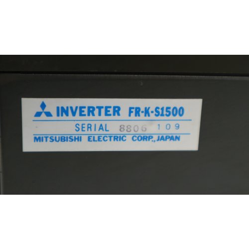 Mitsubishi Freqrol-K Inverter FR-K-S1500 TD840A505G BD Umrichter converter