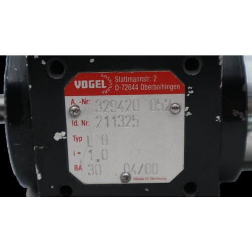 Vogel 329420 052 Getriebe Typ L0 Nr. 211325 gear i=1,0