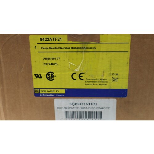 Square D LR44199 Trennschalter disconnect switch 200AMP 600V Ser. B