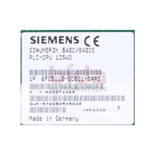 Siemens Sinumerik 6FC5110-0CB01-0AA0 PLC-CPU