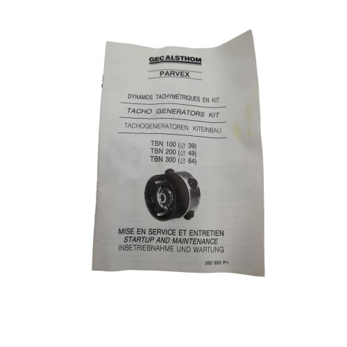 Alsthom RS230C R1300 Servomotor Motor TBN206 3000tr/min ABB BBC Alstom